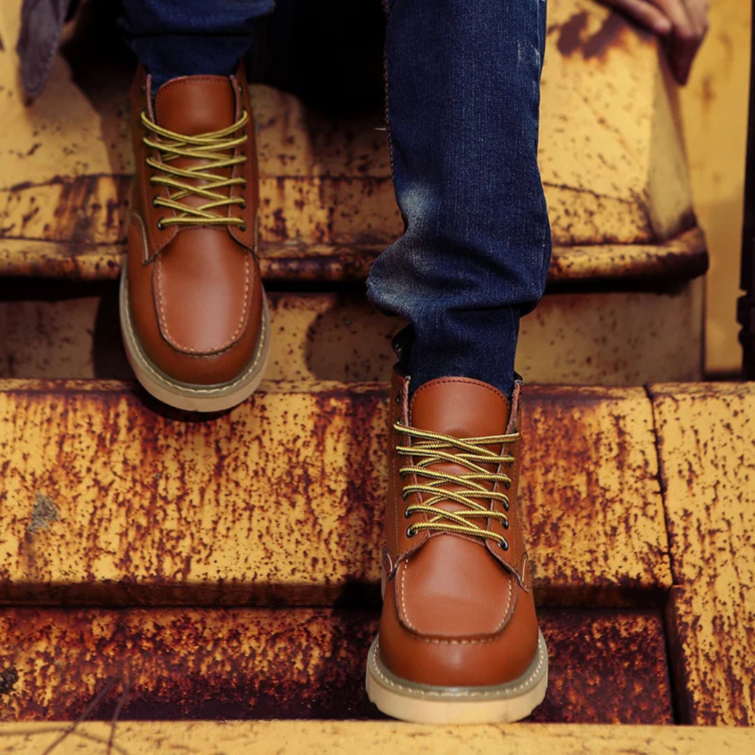 Caleb™ | Botas de cuero vintage