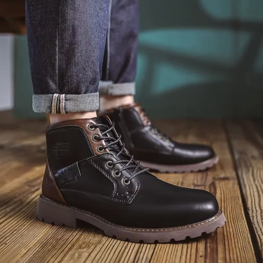 Adam™ | Botas de cuero vintage