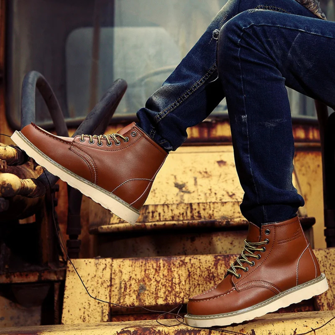 Caleb™ | Botas de cuero vintage