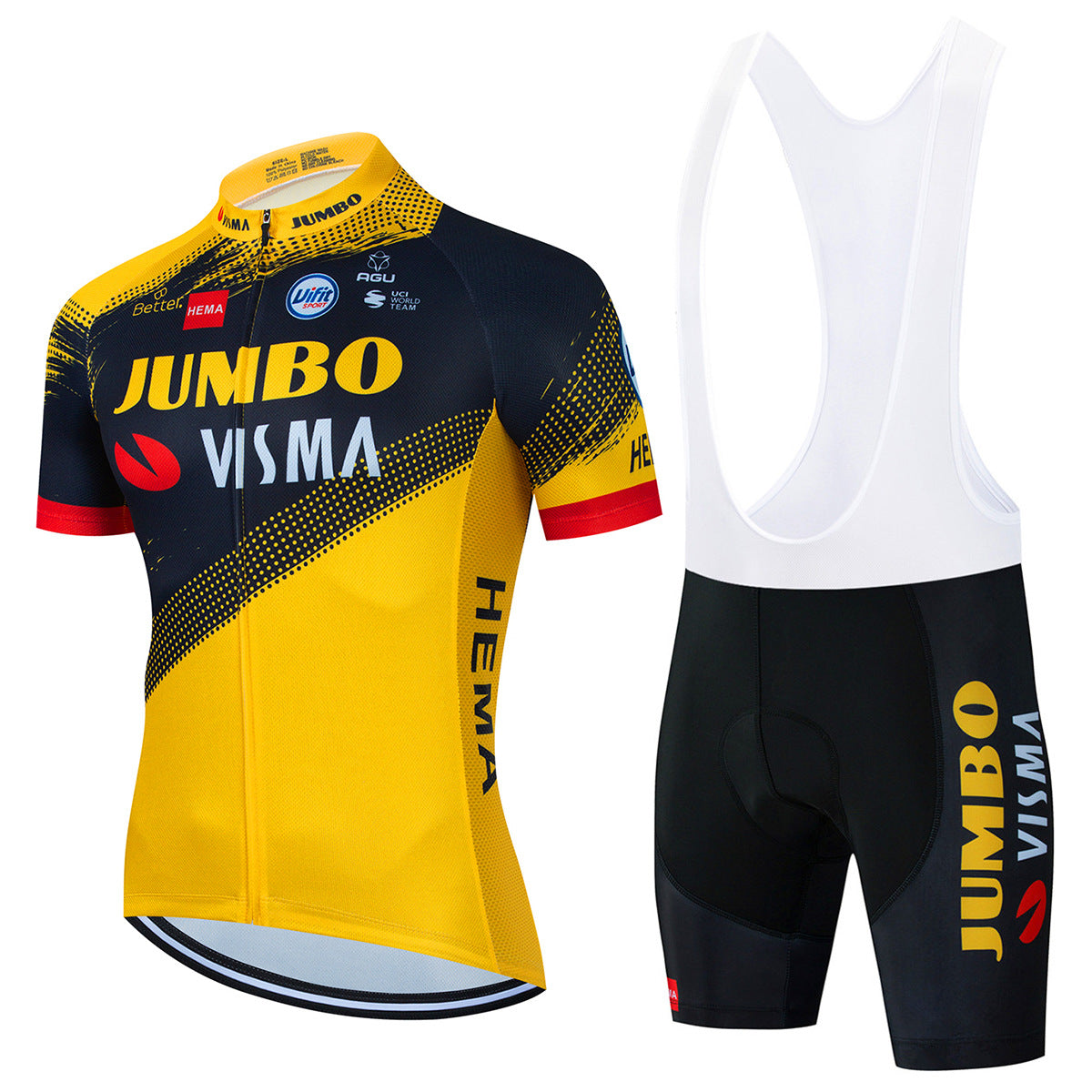 Jumbo Visma - Set para ciclistas profesionales