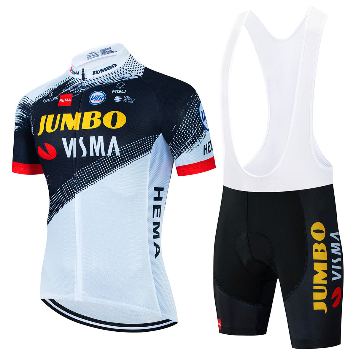 Jumbo Visma - Set para ciclistas profesionales