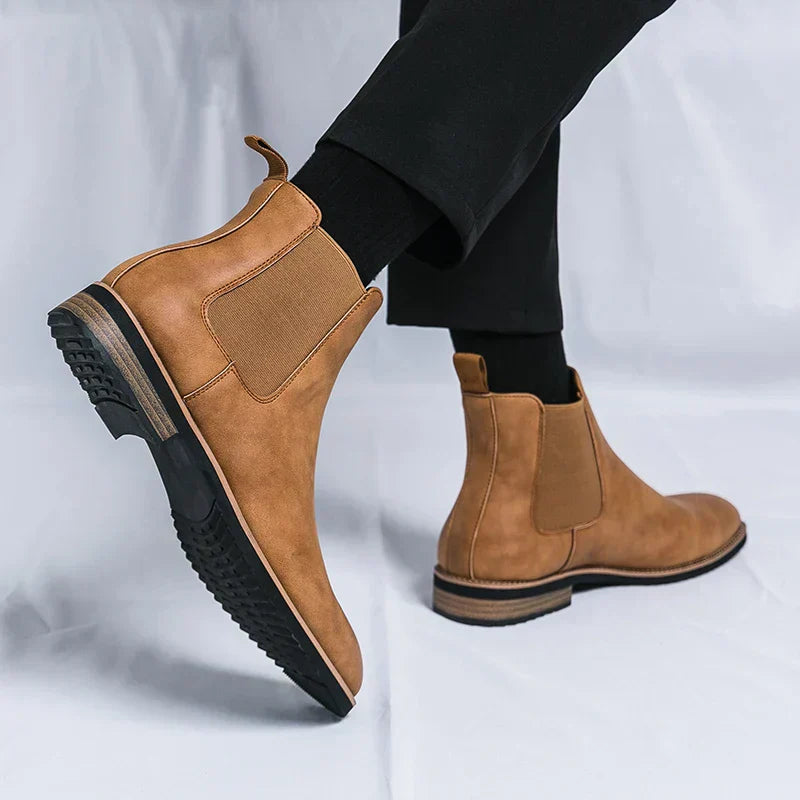 Kristian™ | Botas Chelsea de cuero