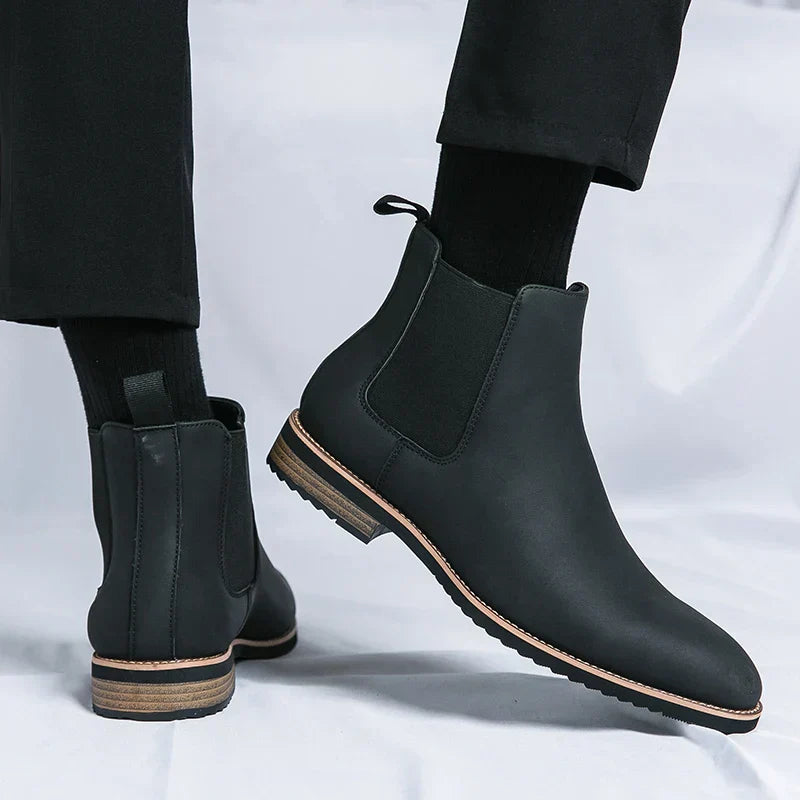 Kristian™ | Botas Chelsea de cuero