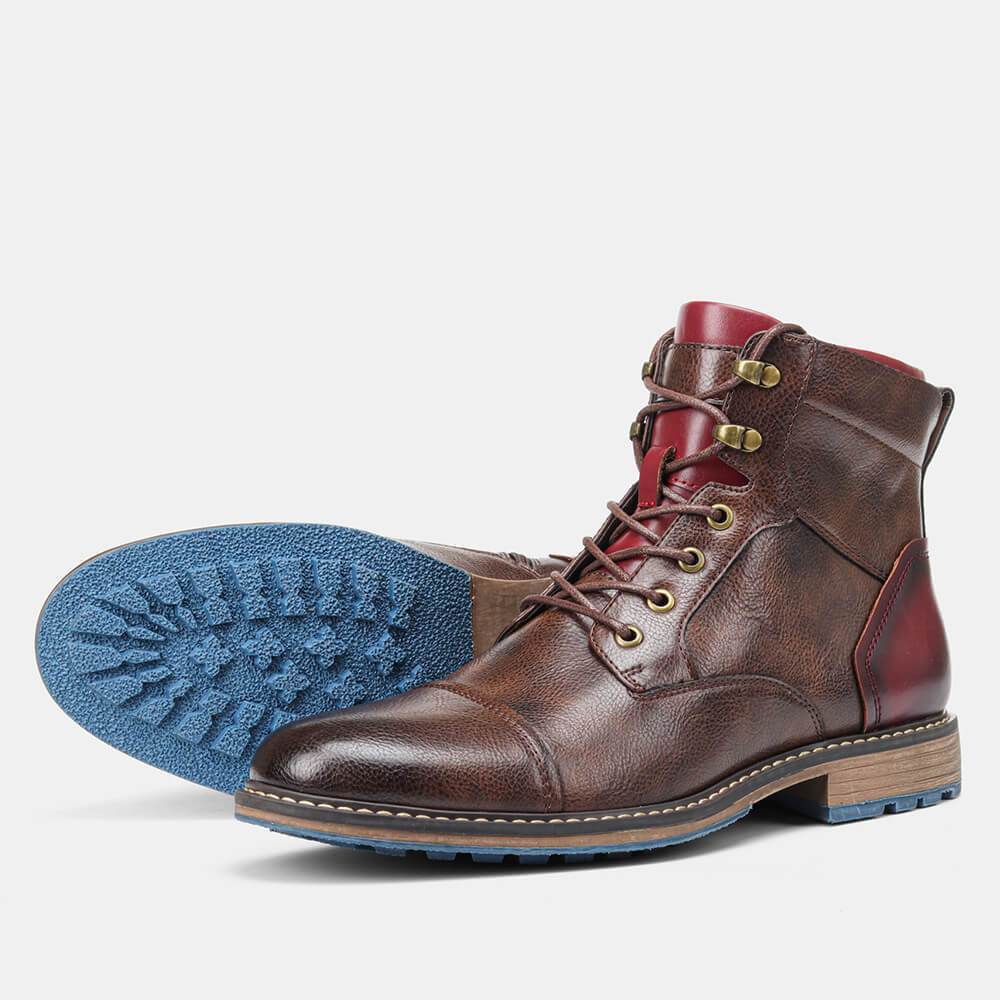 Daniel™ | Botas Oxford de cuero